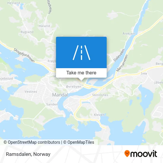 Ramsdalen map