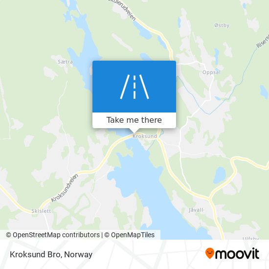 Kroksund Bro map