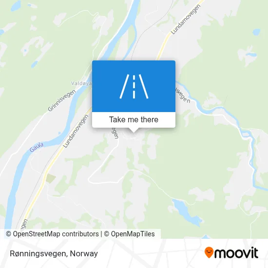 Rønningsvegen map