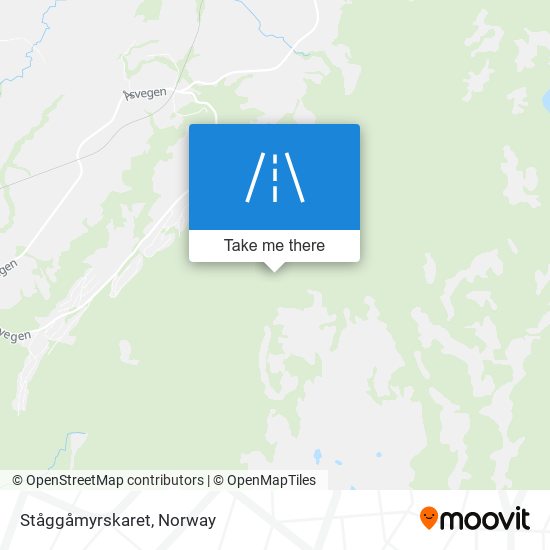 Ståggåmyrskaret map