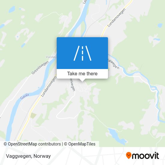 Vaggvegen map