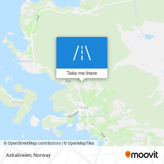 Askaliveien map