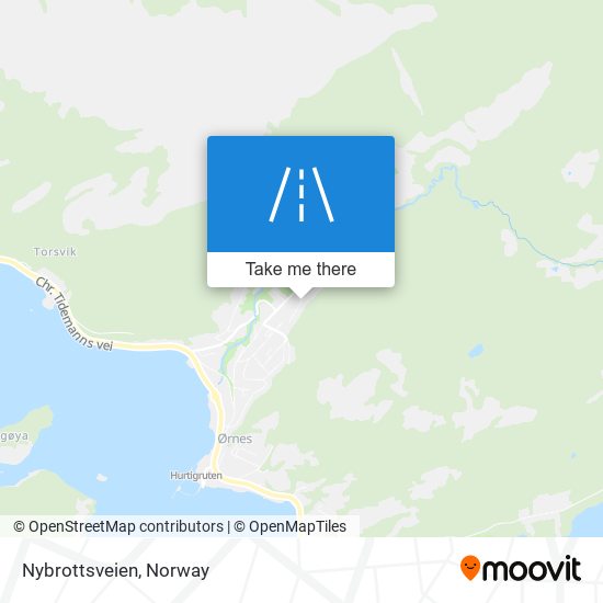 Nybrottsveien map