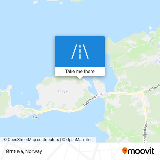 Ørntuva map