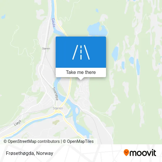 Frøsethøgda map