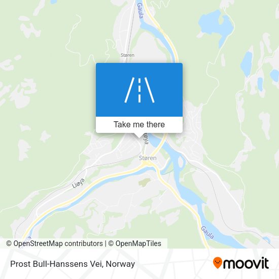 Prost Bull-Hanssens Vei map