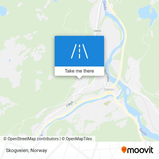 Skogveien map