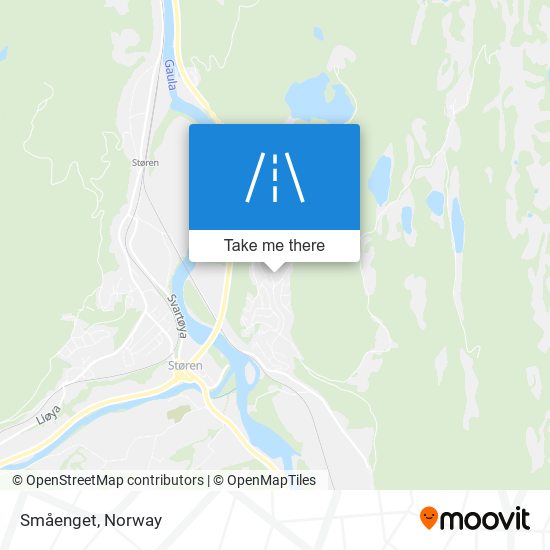 Småenget map