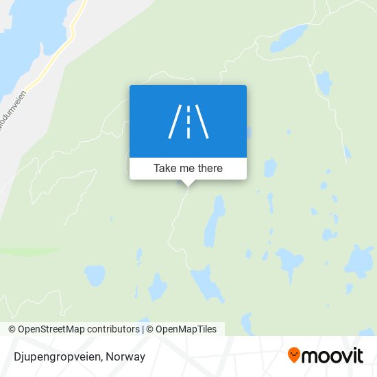 Djupengropveien map