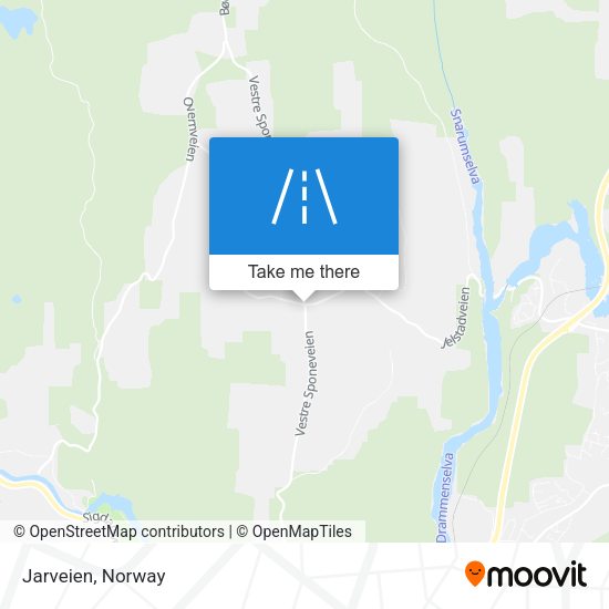 Jarveien map