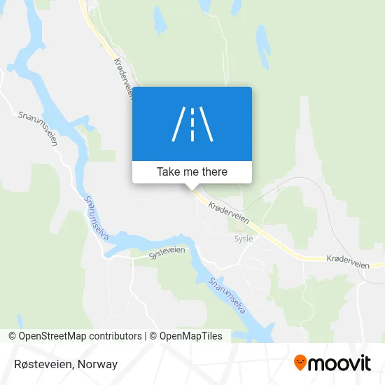 Røsteveien map
