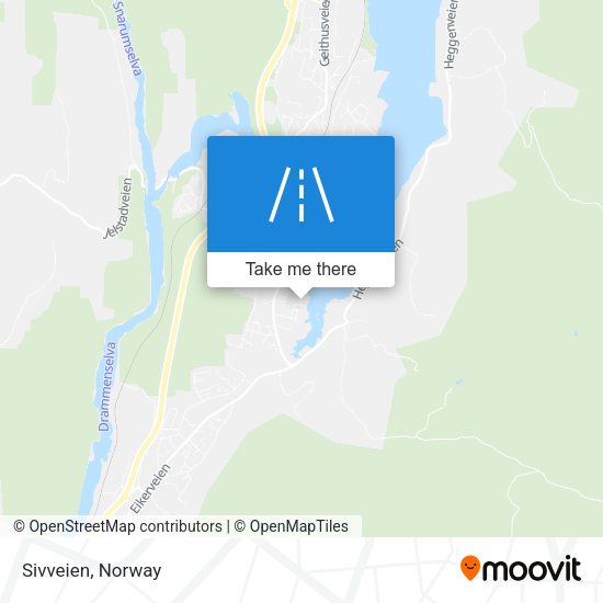 Sivveien map