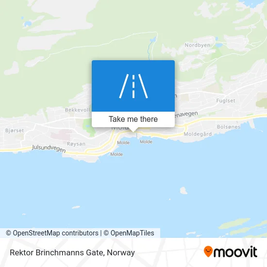 Rektor Brinchmanns Gate map