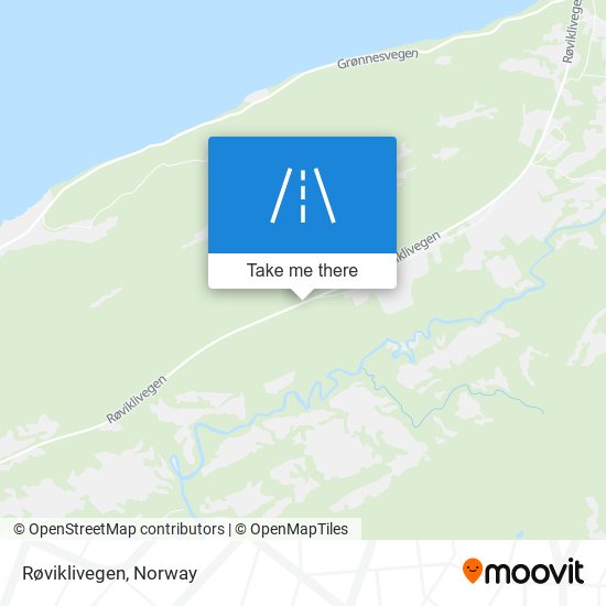 Røviklivegen map