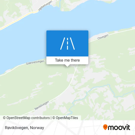 Røviklivegen map