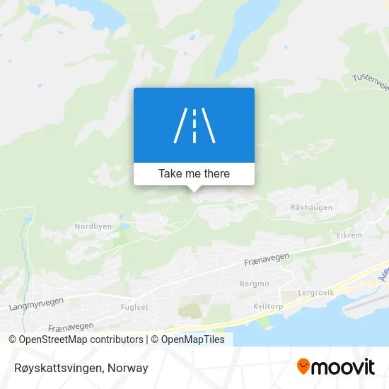 Røyskattsvingen map