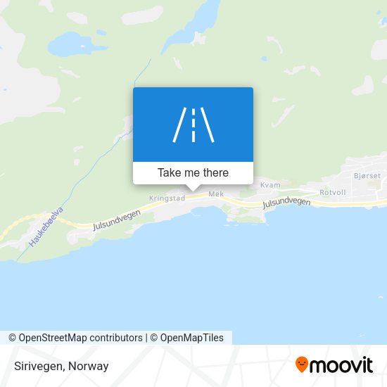 Sirivegen map