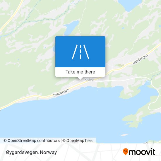 Øygardsvegen map