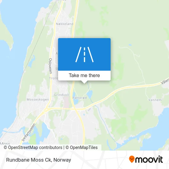 Rundbane Moss Ck map