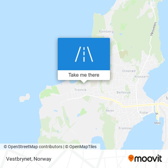 Vestbrynet map