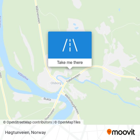 Høgtunveien map