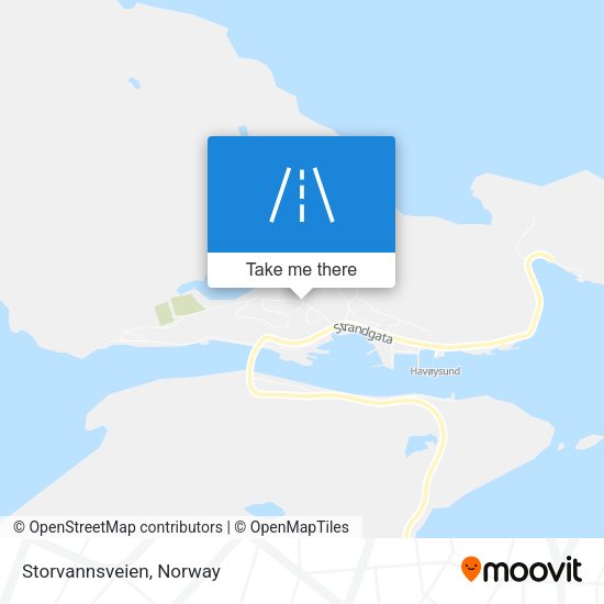 Storvannsveien map