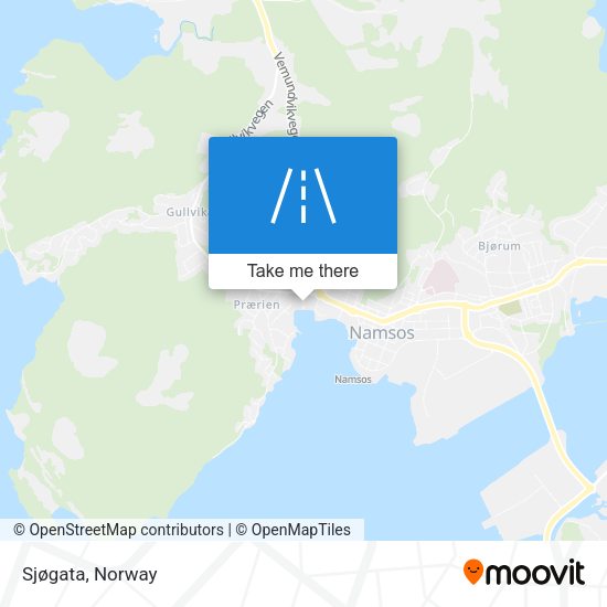 Sjøgata map