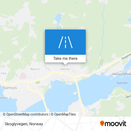 Skoglyvegen map