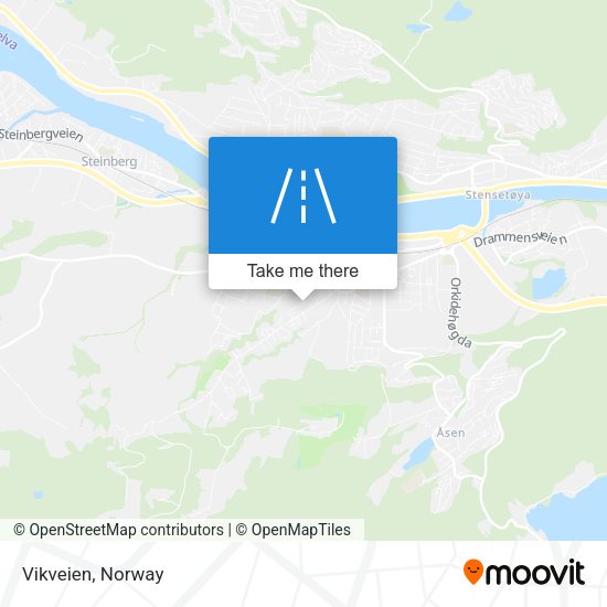 Vikveien map