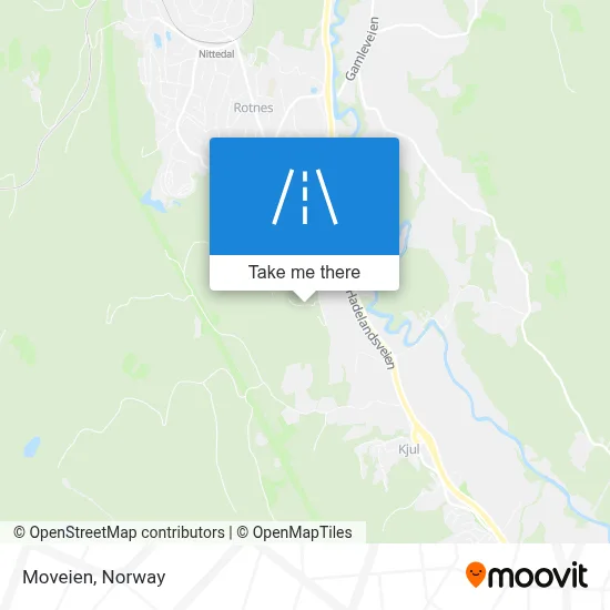 Moveien map