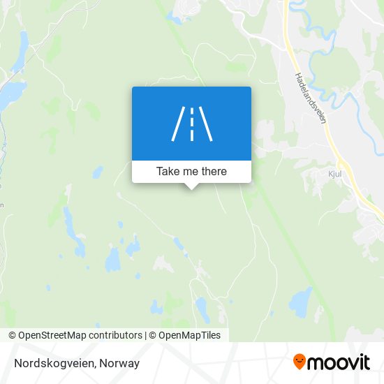 Nordskogveien map