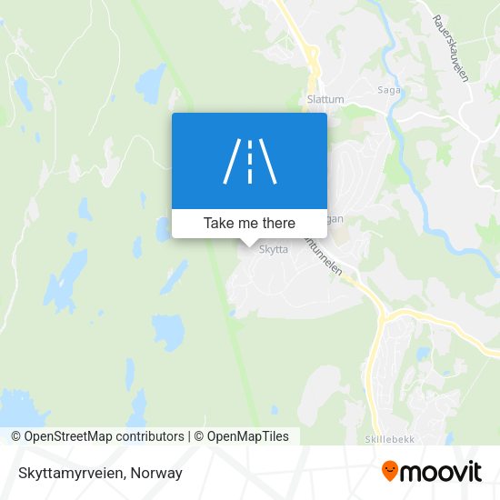 Skyttamyrveien map