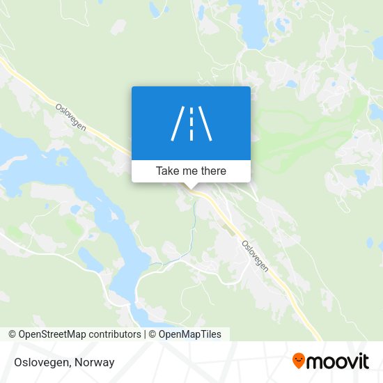 Oslovegen map