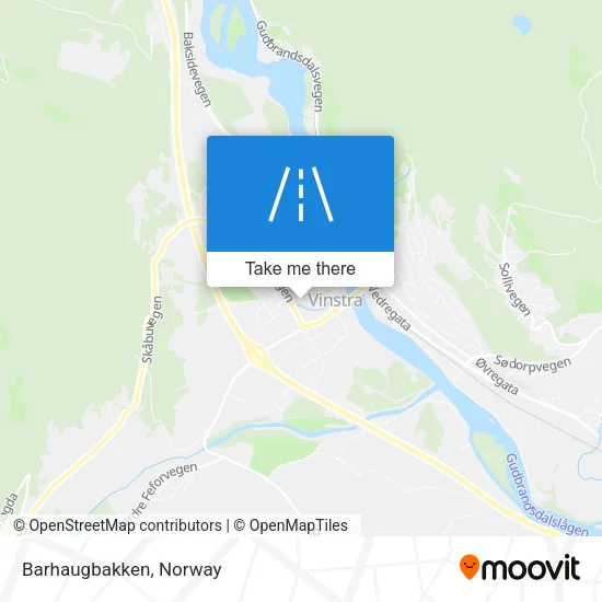 Barhaugbakken map