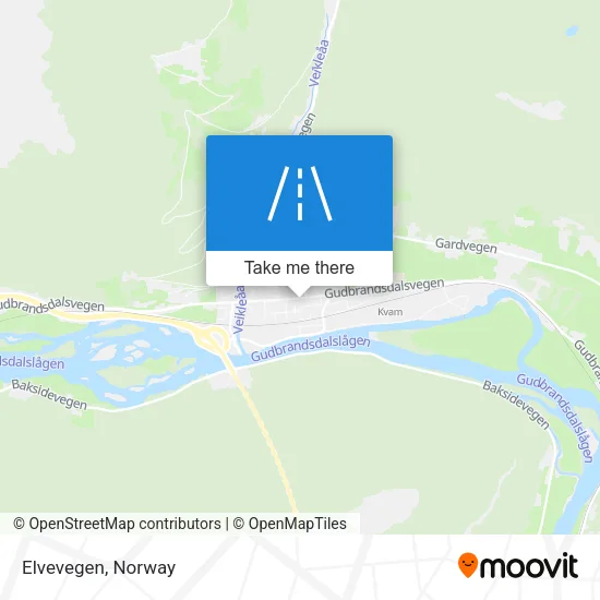 Elvevegen map