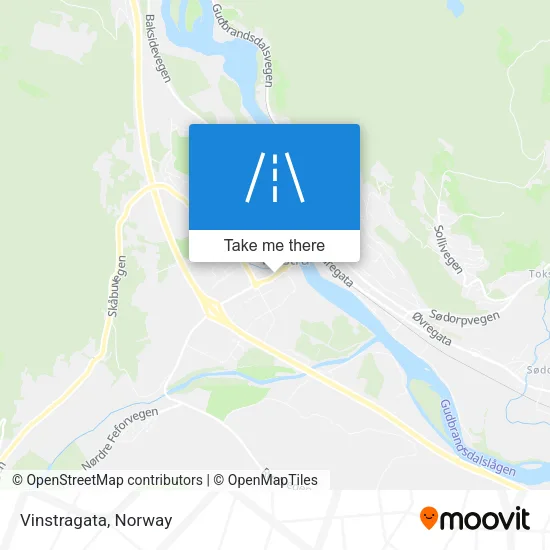 Vinstragata map