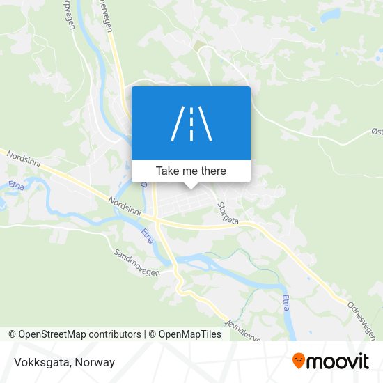 Vokksgata map