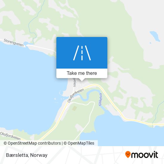 Bærsletta map