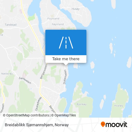 Breidablikk Sjømannshjem map