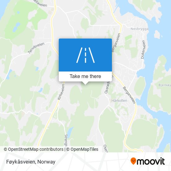 Føykåsveien map