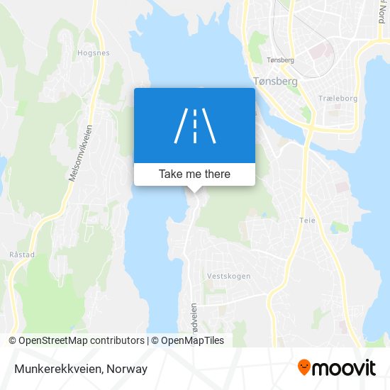 Munkerekkveien map