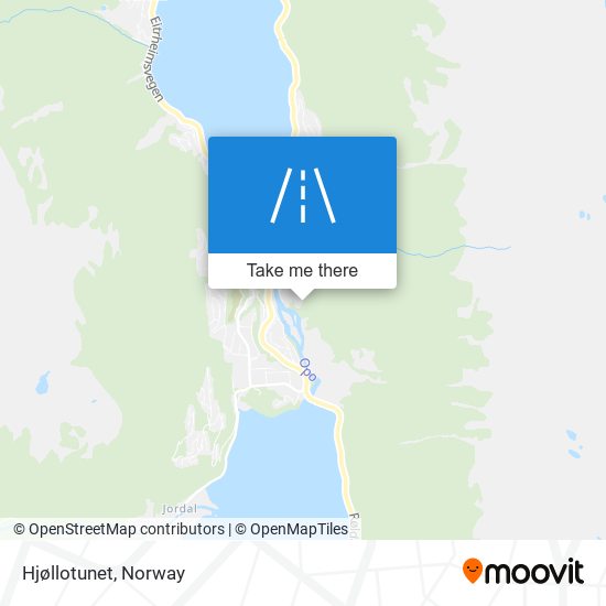 Hjøllotunet map