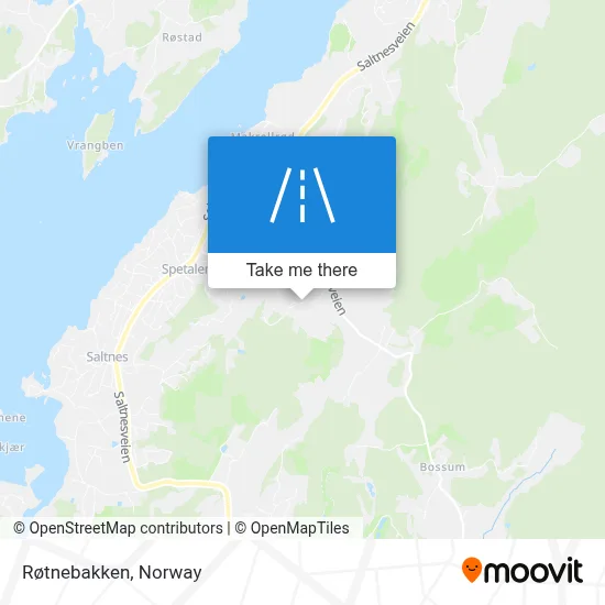 Røtnebakken map
