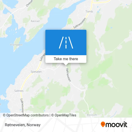 Røtneveien map