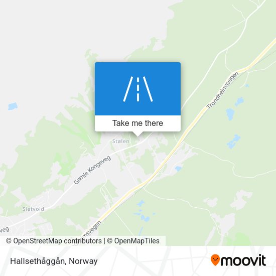 Hallsethåggån map