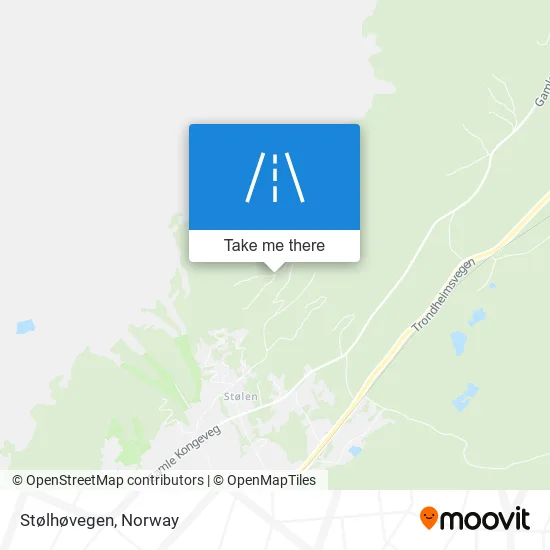 Stølhøvegen map