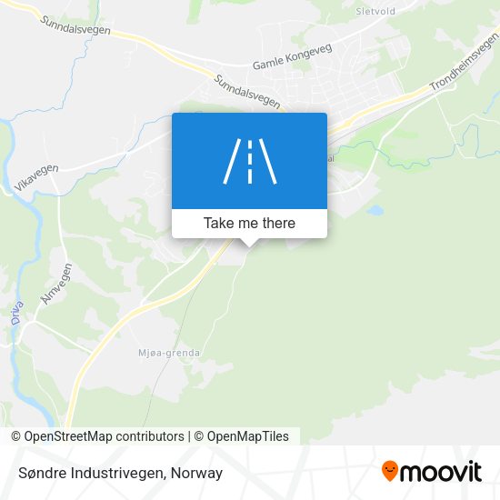 Søndre Industrivegen map