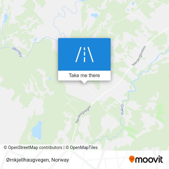 Ørnkjellhaugvegen map