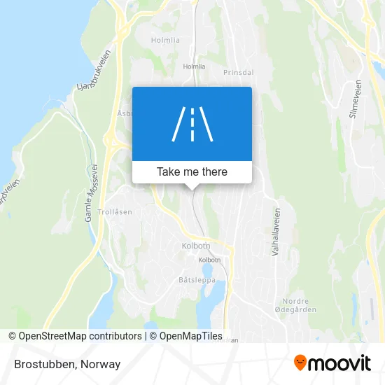Brostubben map