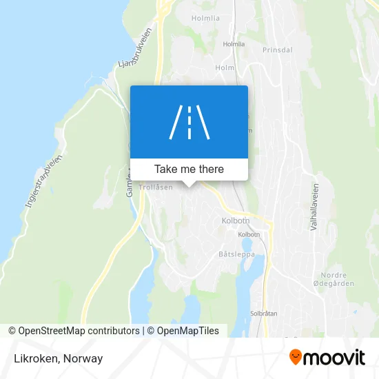 Likroken map